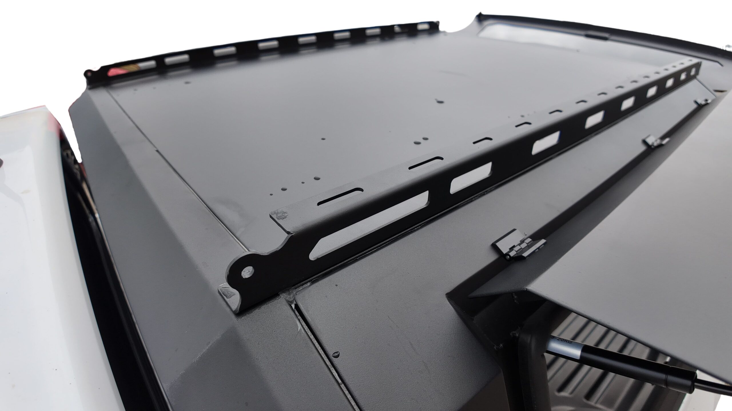 Ssangyong KGM Musso XLV Long tub 2019 to Current Heavy Duty Aluminium Black Canopy