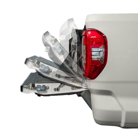 HSP Tail Assist (Twin Strut Weight Reduction + Dampener) Suits T60 Dual & Mega Tub With Black T60-MAX Tailgate Cap