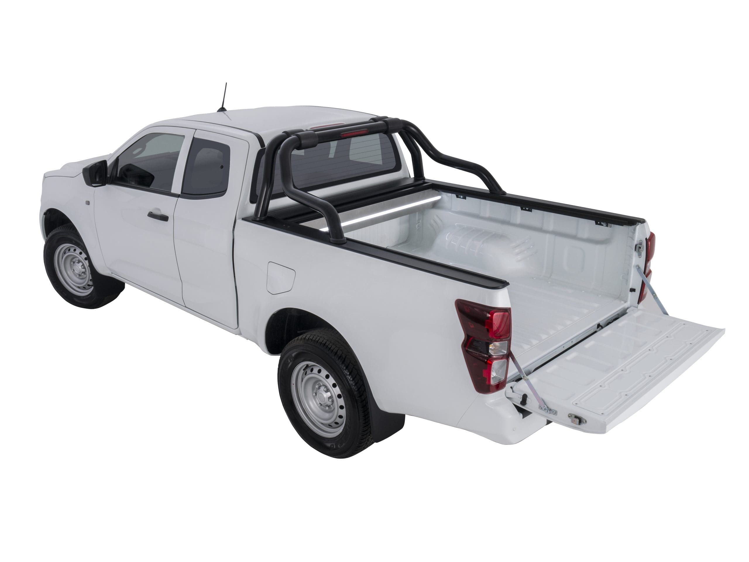 HSP Roll R Cover Series 3.5 Electric Roller shutter for Isuzu Dmax 2021 Onwards Suits Space Cab Genuine Sports Bar