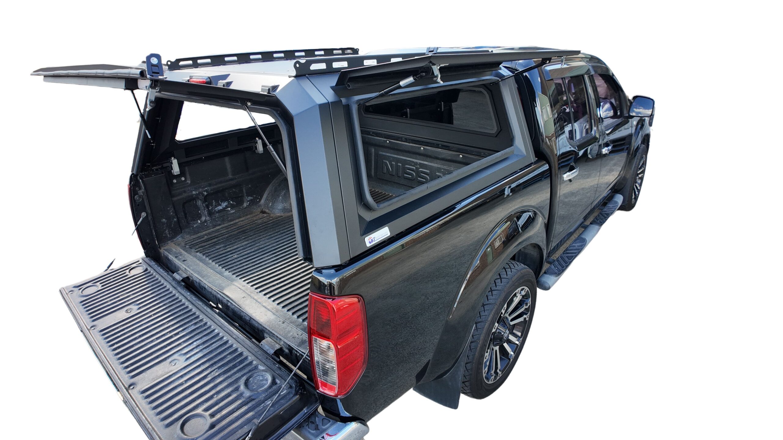 Nissan Navara D40 07/2005 – 2016 Heavy Duty Steel Black Canopy