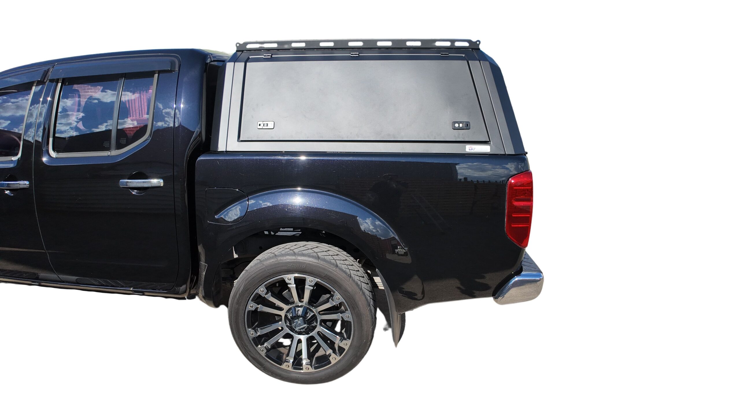Nissan Navara D40 07/2005 – 2016 Heavy Duty Steel Black Canopy