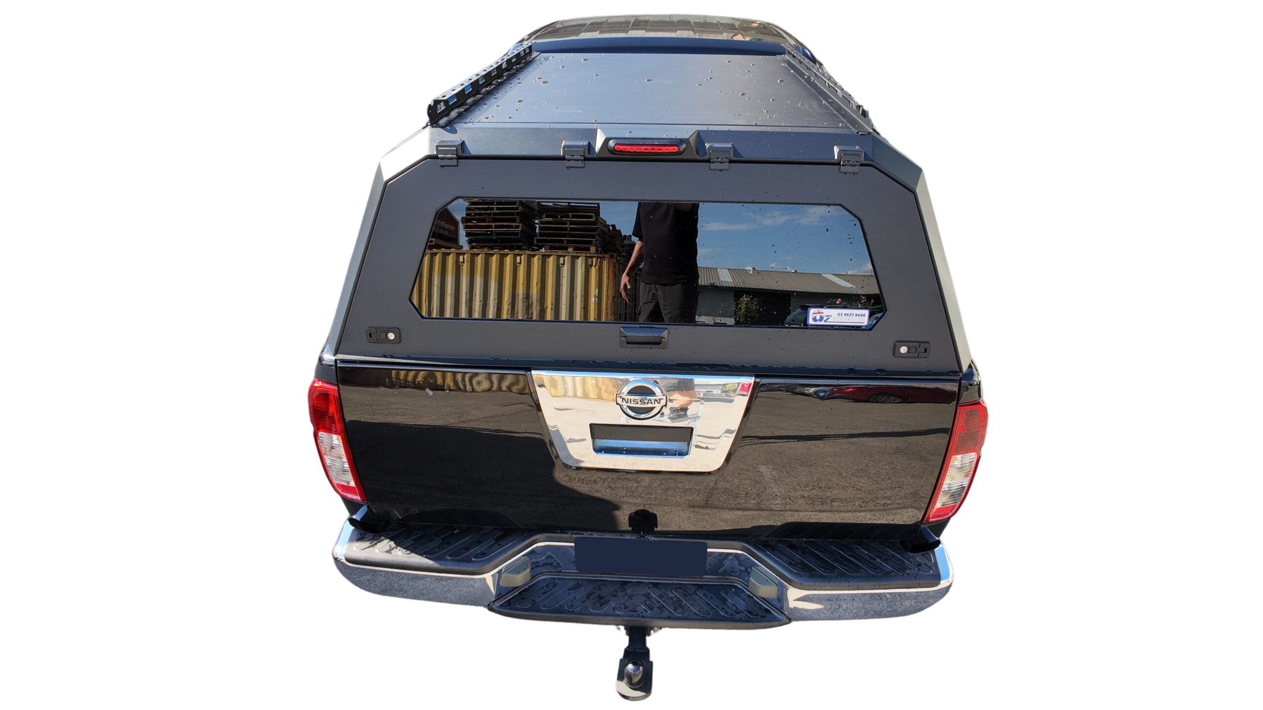 Nissan Navara D40 07/2005 – 2016 Heavy Duty Steel Black Canopy