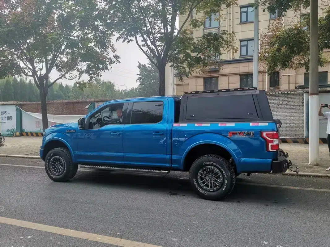 FORD F150 2018 - CURRENT (5'5 TUB) Heavy Duty Aluminium Black Canopy
