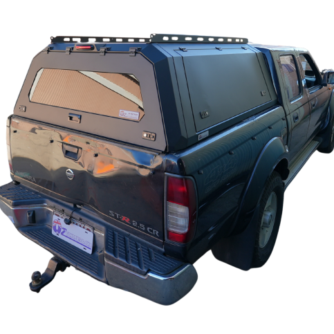 Nissan Navara D22 01/1997 - 10/2015 Heavy Duty Steel Black Canopy Long Tub