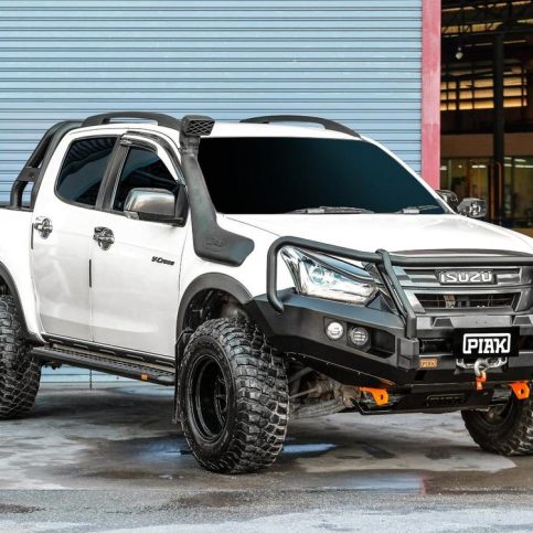 PIAK Elite Loop Bar (Orange Recovery Points) for Isuzu D-Max (12/2016 to 6/2020) BullBar