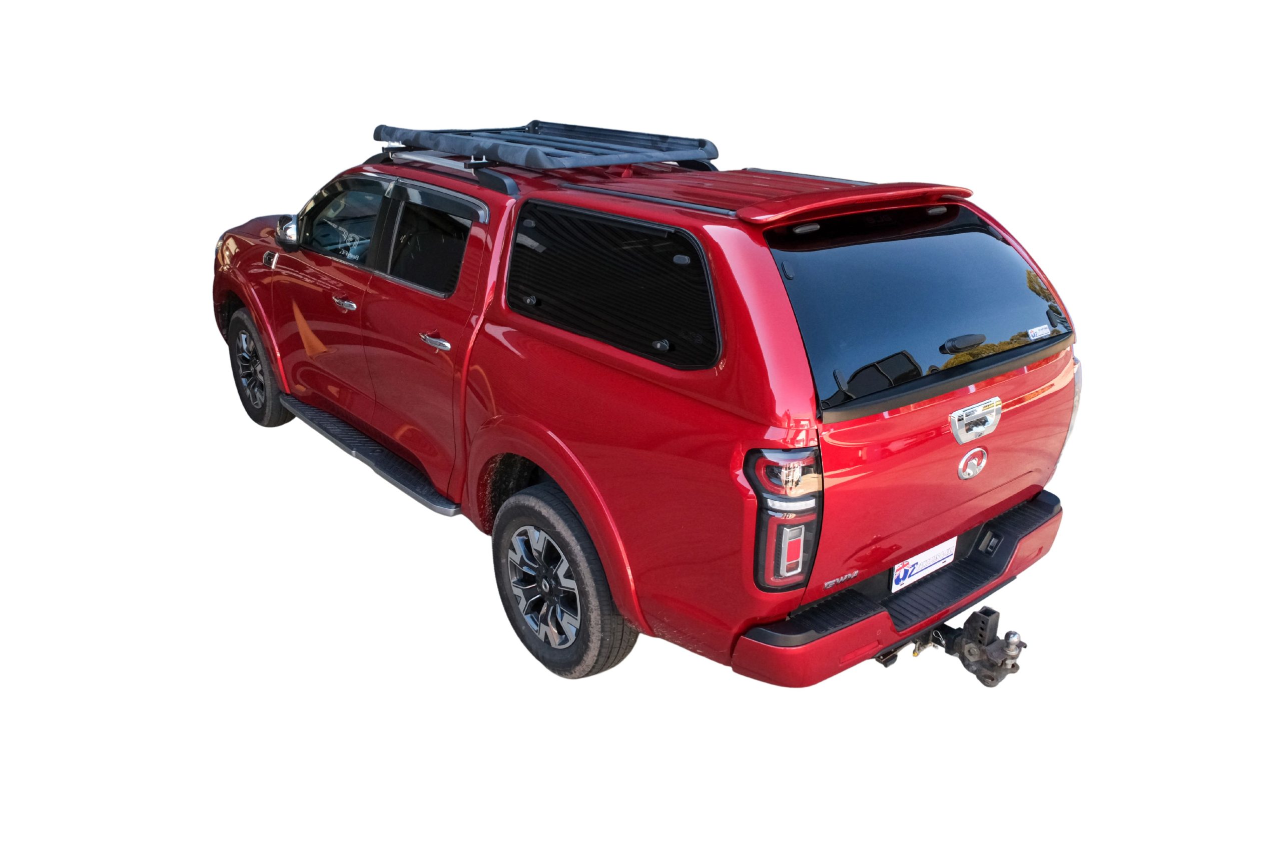 GWM Cannon Dual Cab Canopy 2020 to Current Lift up or Sliding side windows Central Locking