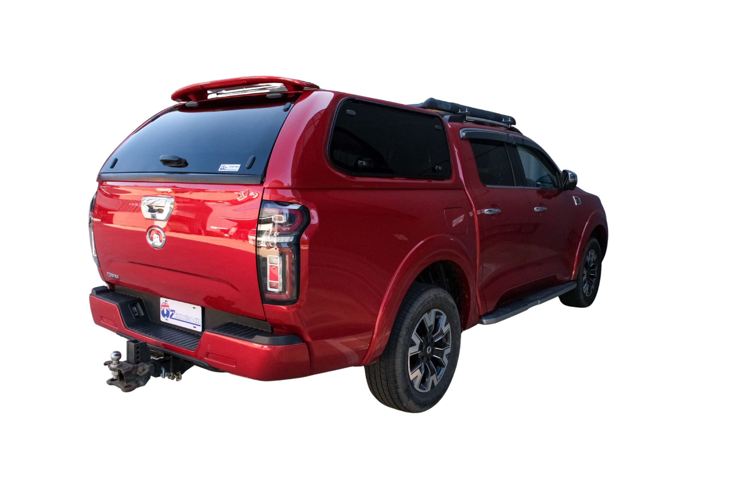 GWM Cannon Dual Cab Canopy 2020 to Current Lift up or Sliding side windows Central Locking