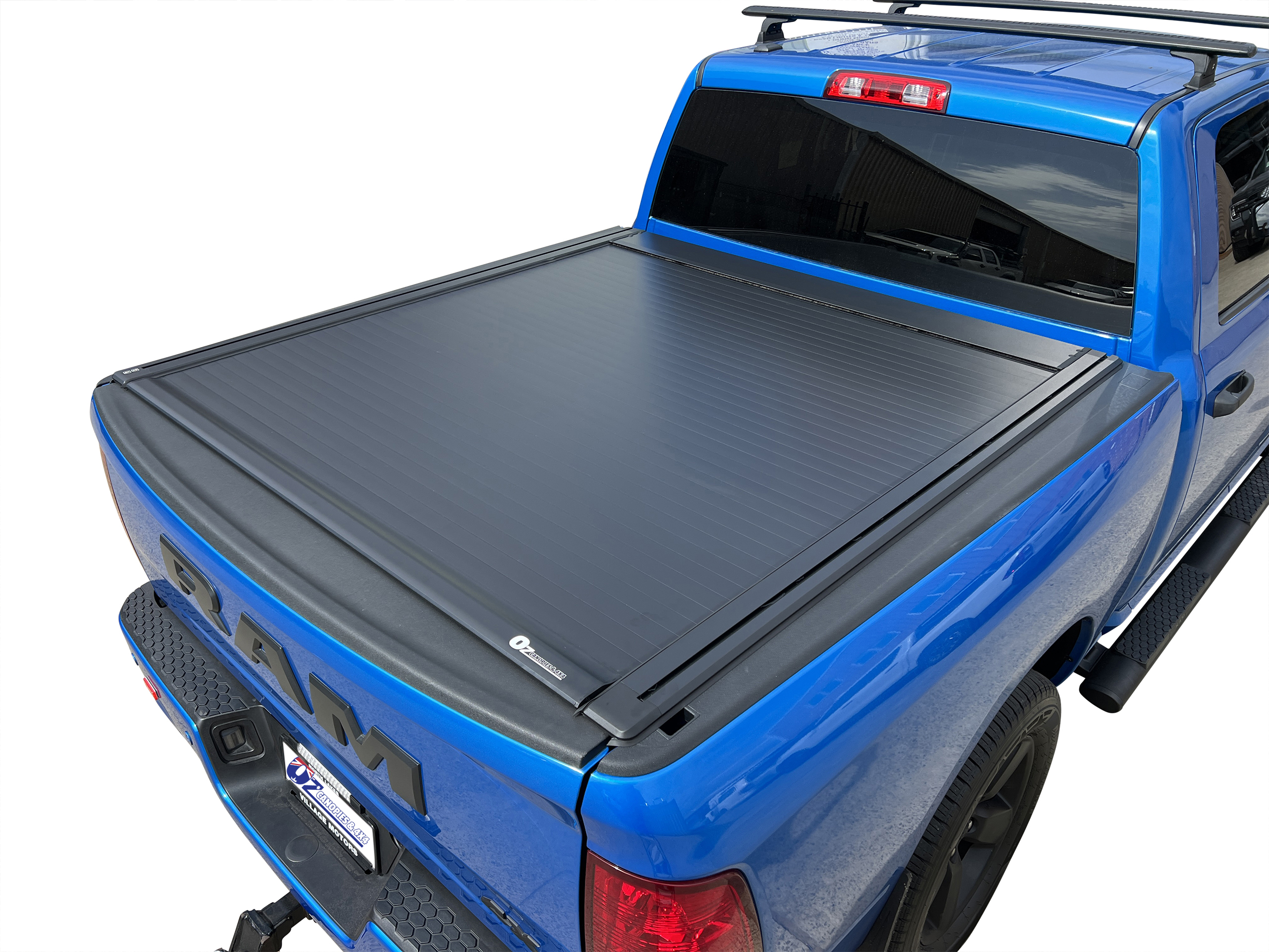 OZTRAX Electric Dodge RAM 1500 5.7FT DS/DT Roller Shutter Cover Tonneau Hard Lid 2018 to Current