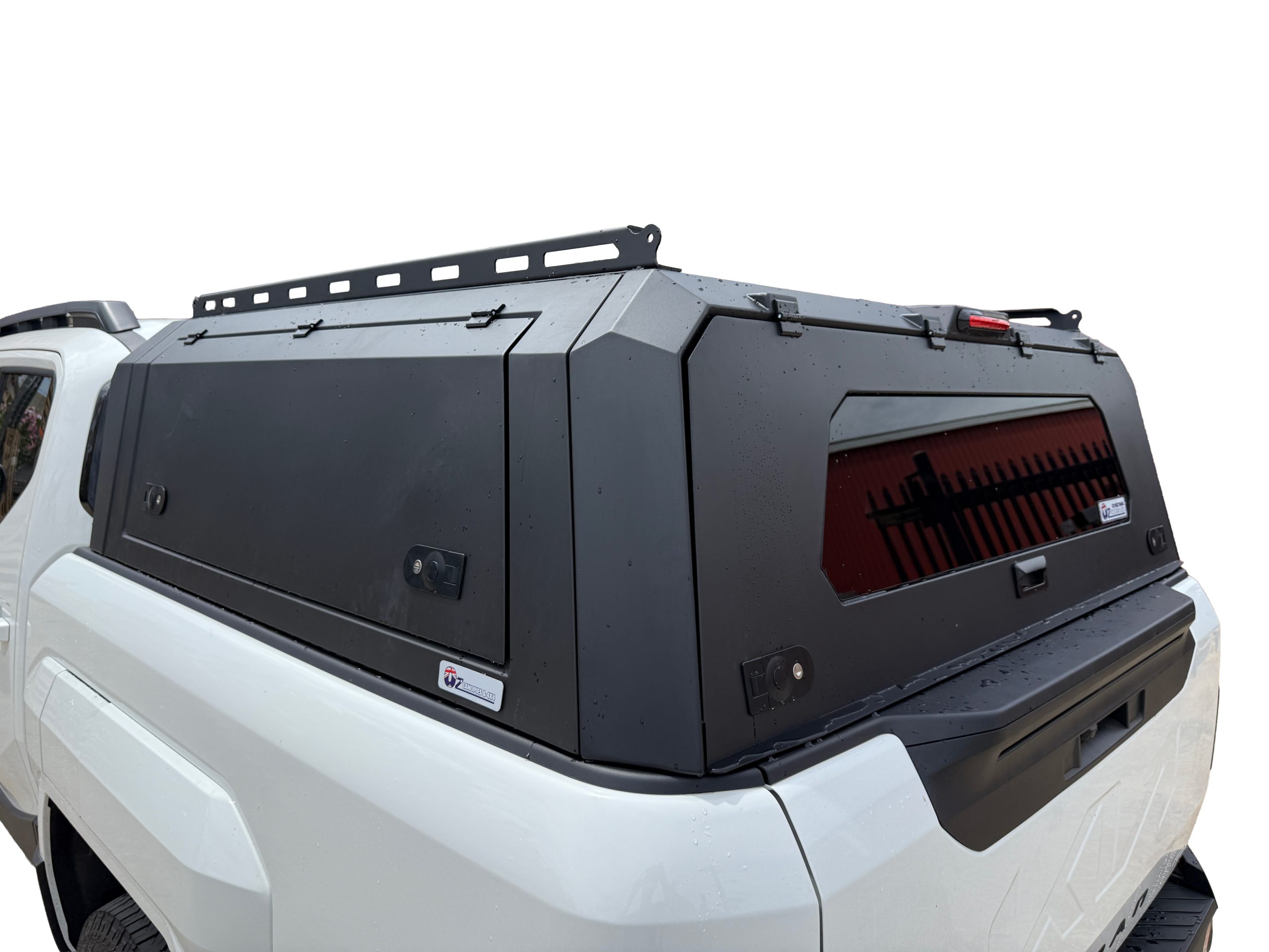 KIA Tasman 2025 to Current Heavy Duty Steel Black Canopy