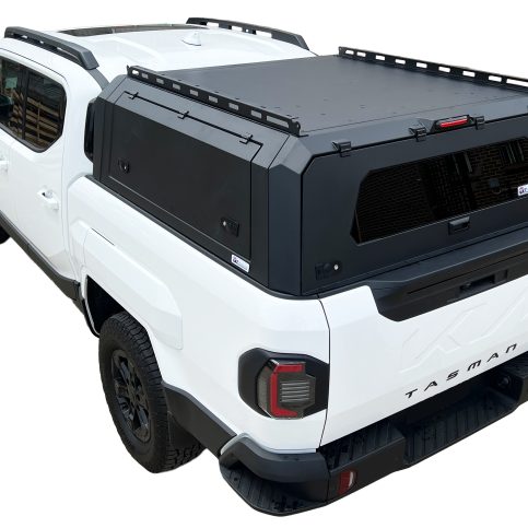 KIA Tasman 2025 to Current Heavy Duty Steel Black Canopy