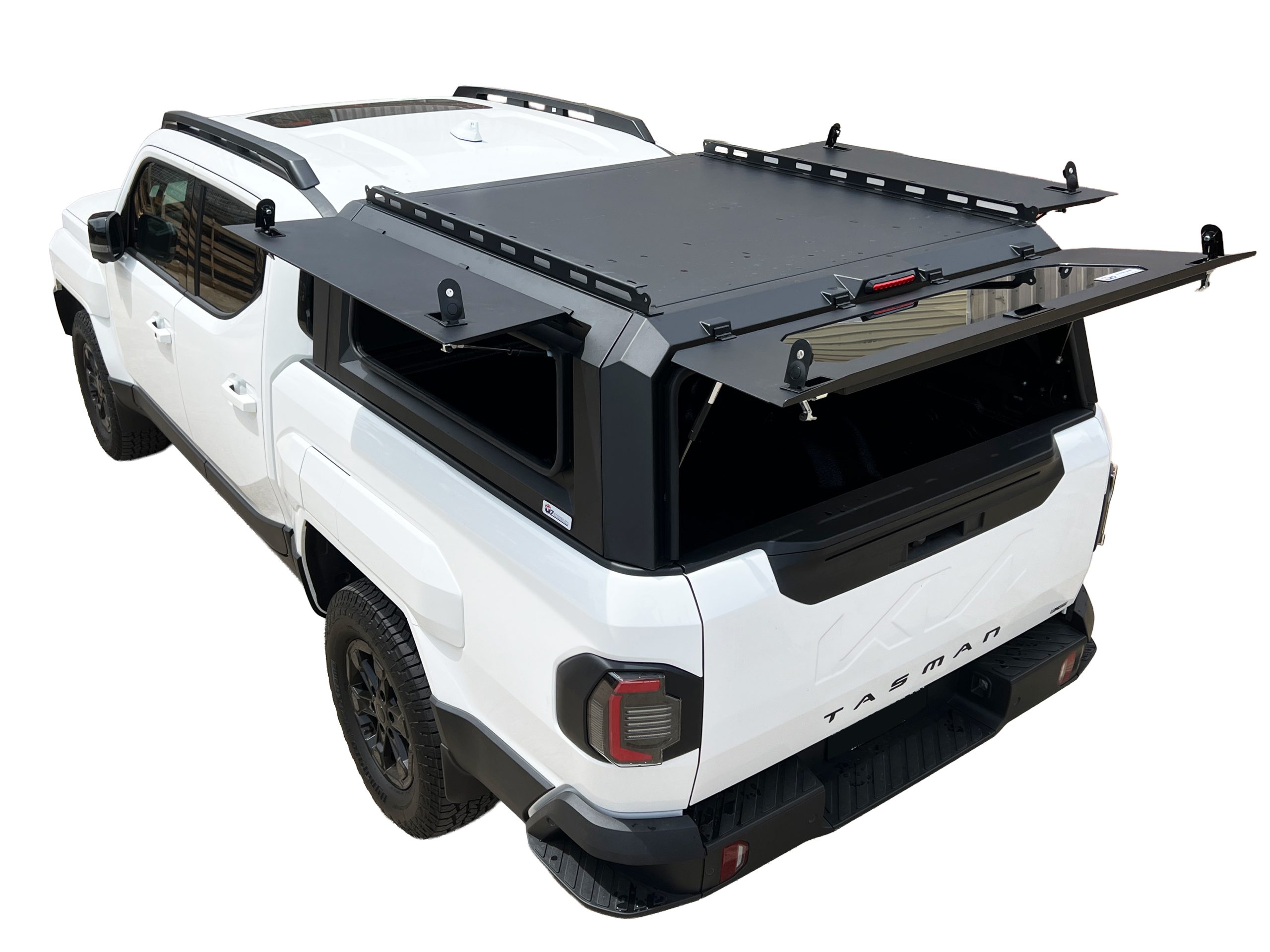 KIA Tasman 2025 to Current Heavy Duty Steel Black Canopy