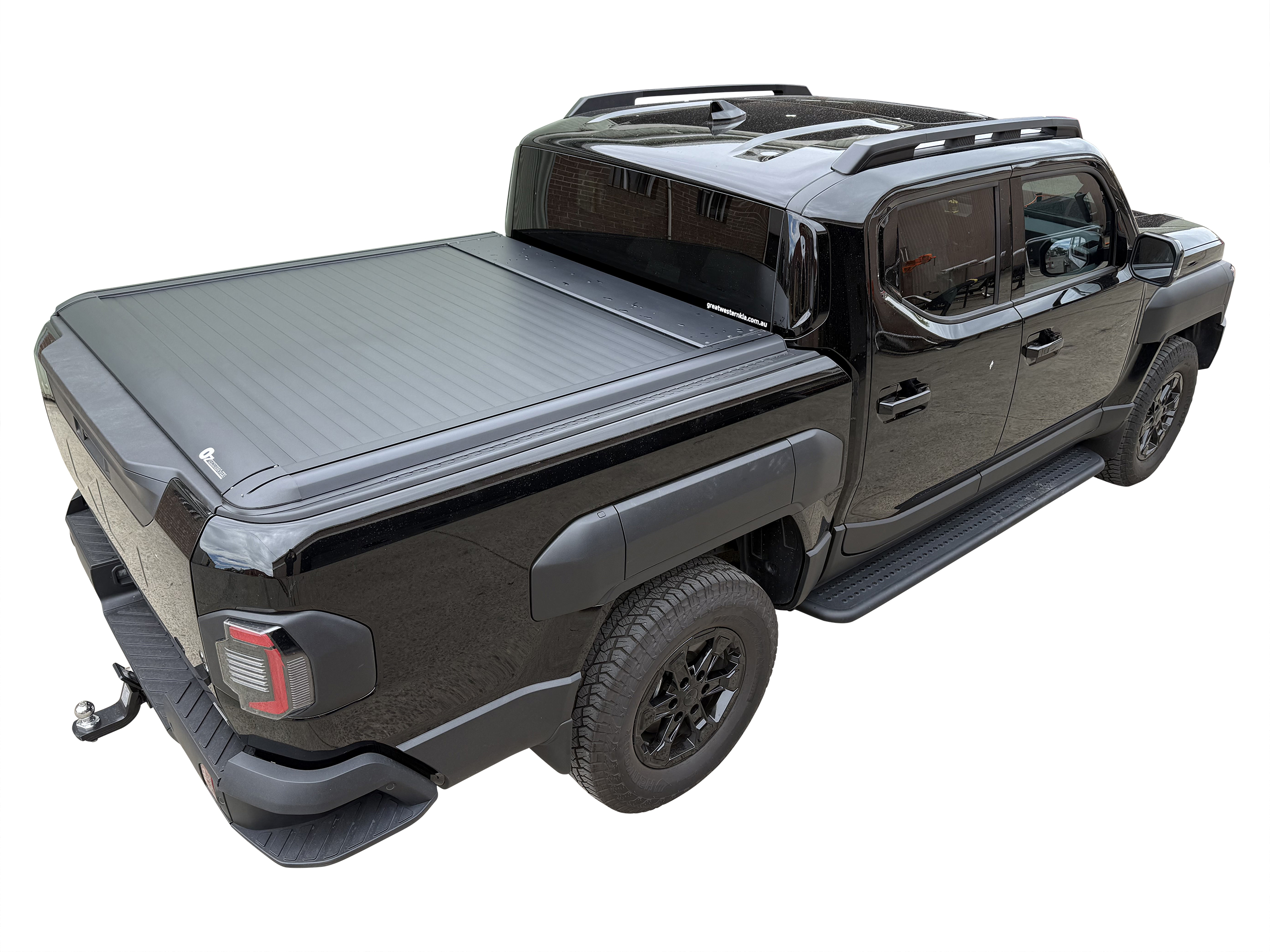 Oztrax Electric Kia Tasman Roller Shutter Cover Tonneau Hard Lid 2025 to Current