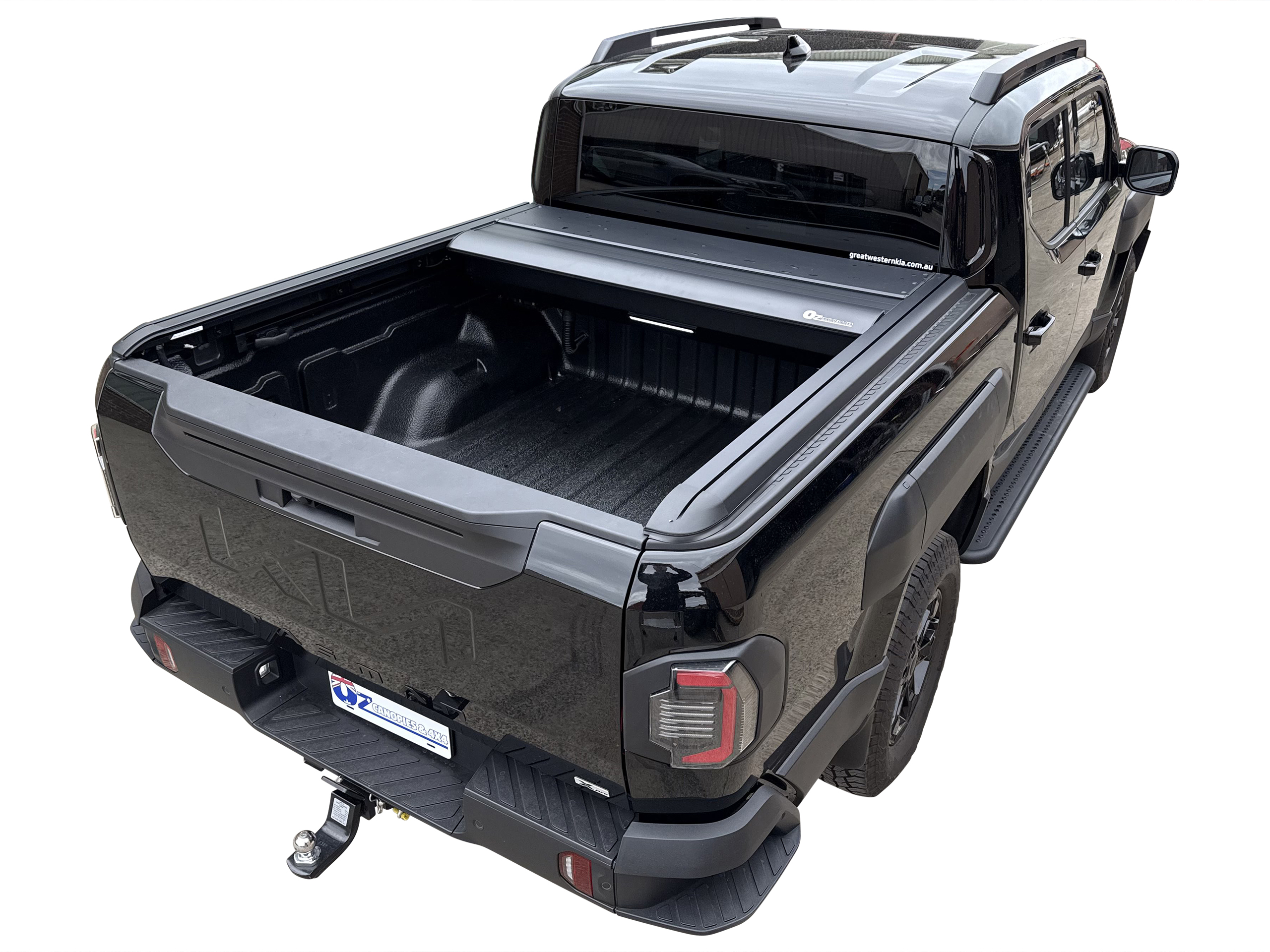 Oztrax Electric Kia Tasman Roller Shutter Cover Tonneau Hard Lid 2025 to Current