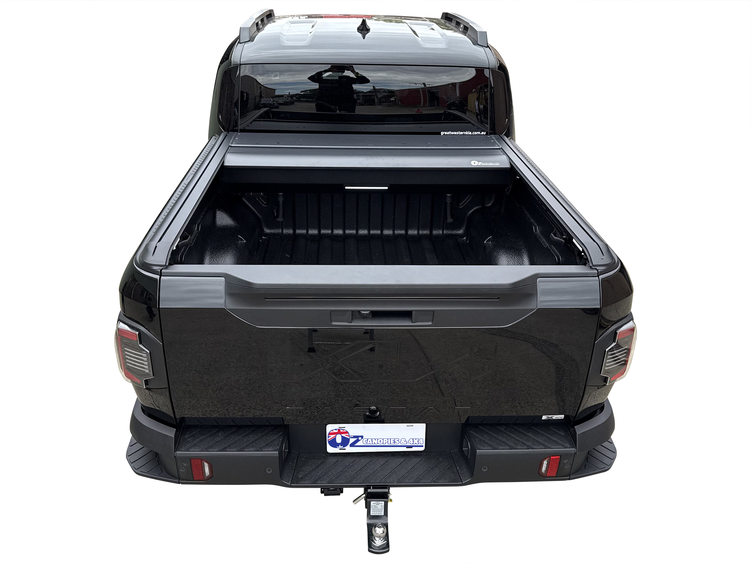 Oztrax Electric Kia Tasman Roller Shutter Cover Tonneau Hard Lid 2025 to Current