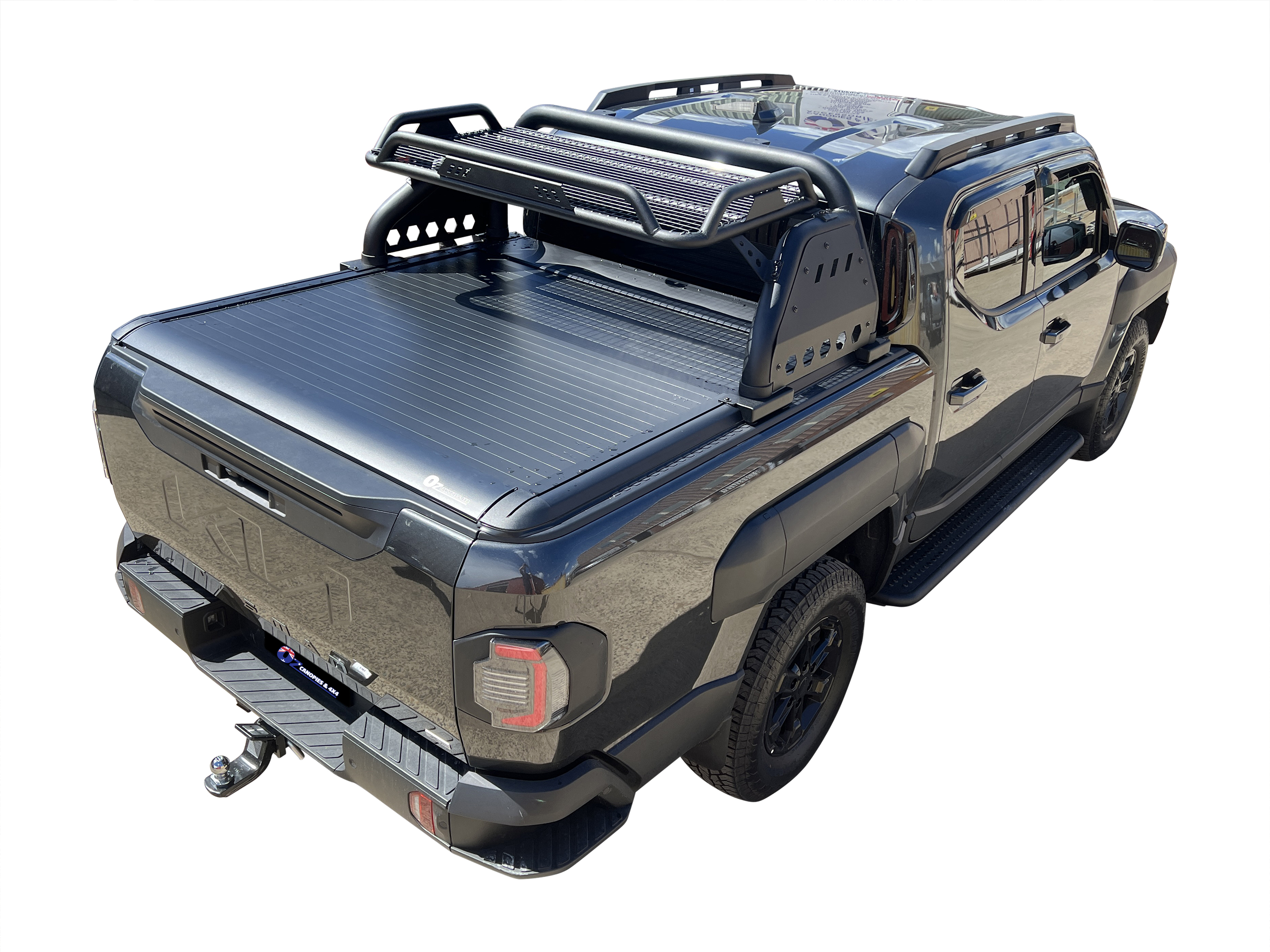 Oztrax Electric Kia Tasman Roller Shutter Cover Tonneau Hard Lid 2025 to Current