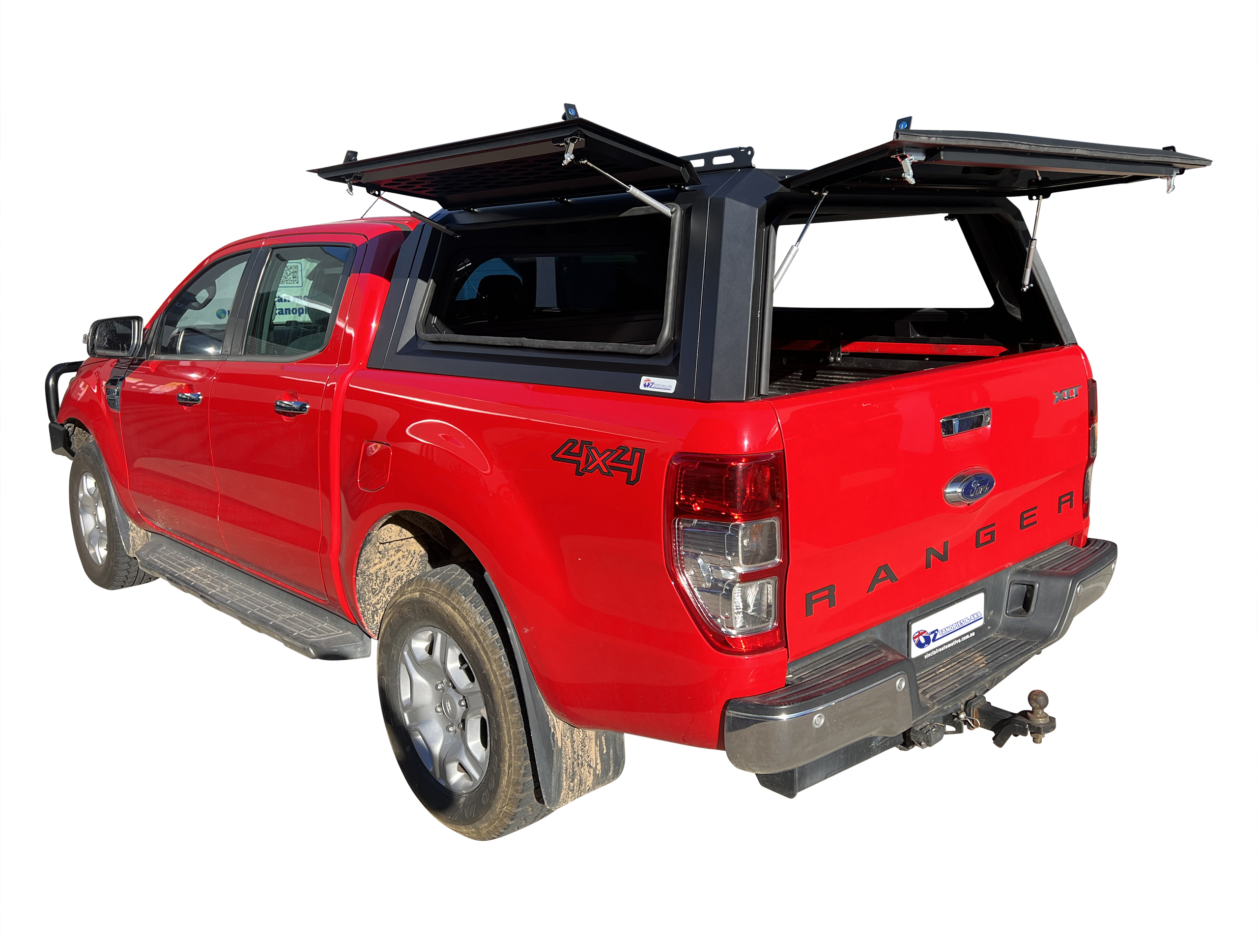 Ford Ranger PX PX2 PX3 Raptor 2011 to 08/2022 Heavy Duty Steel Black Canopy