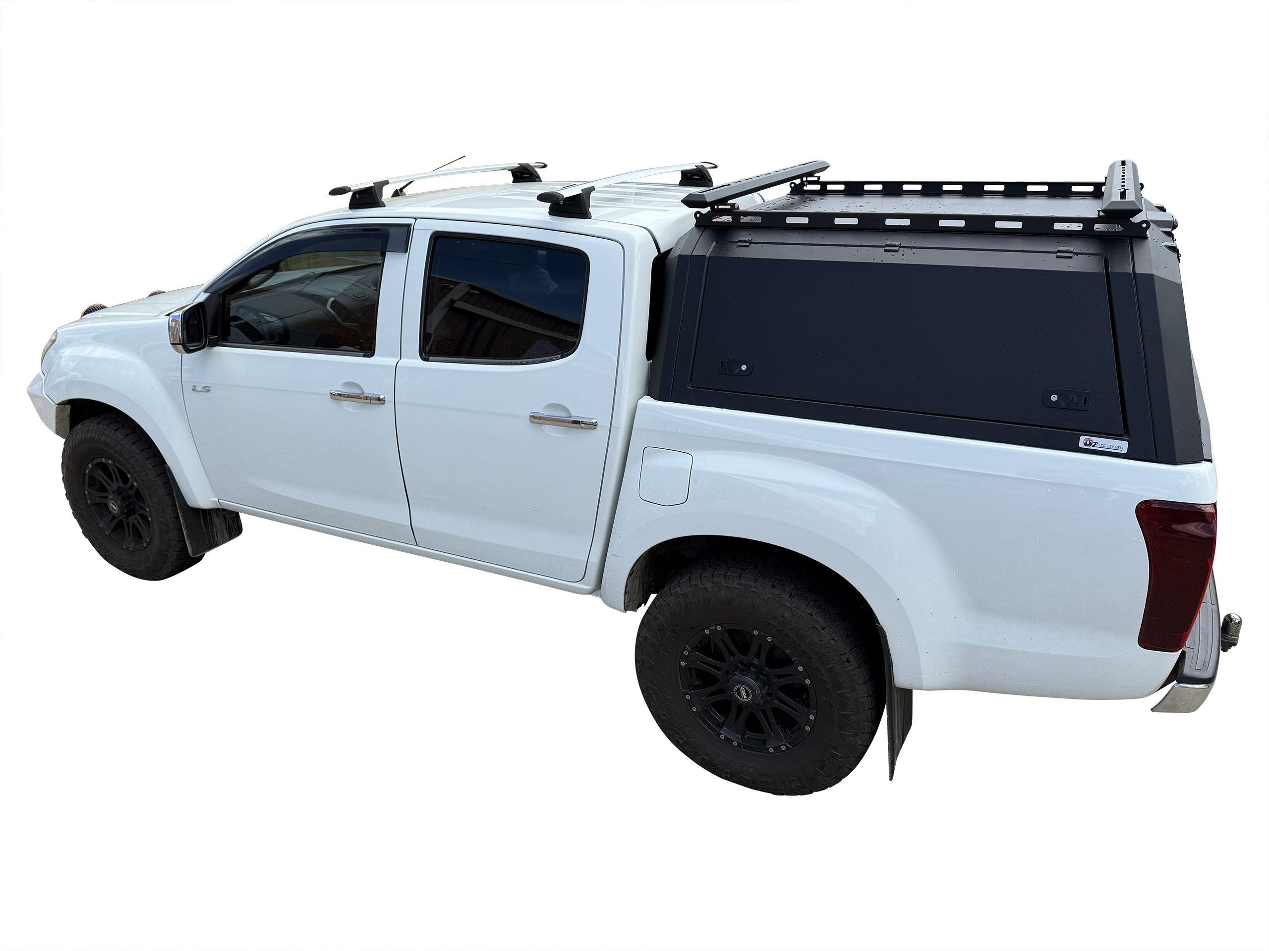 Isuzu Dmax TF 2012 to 08/2020 Heavy Duty Steel Black Canopy