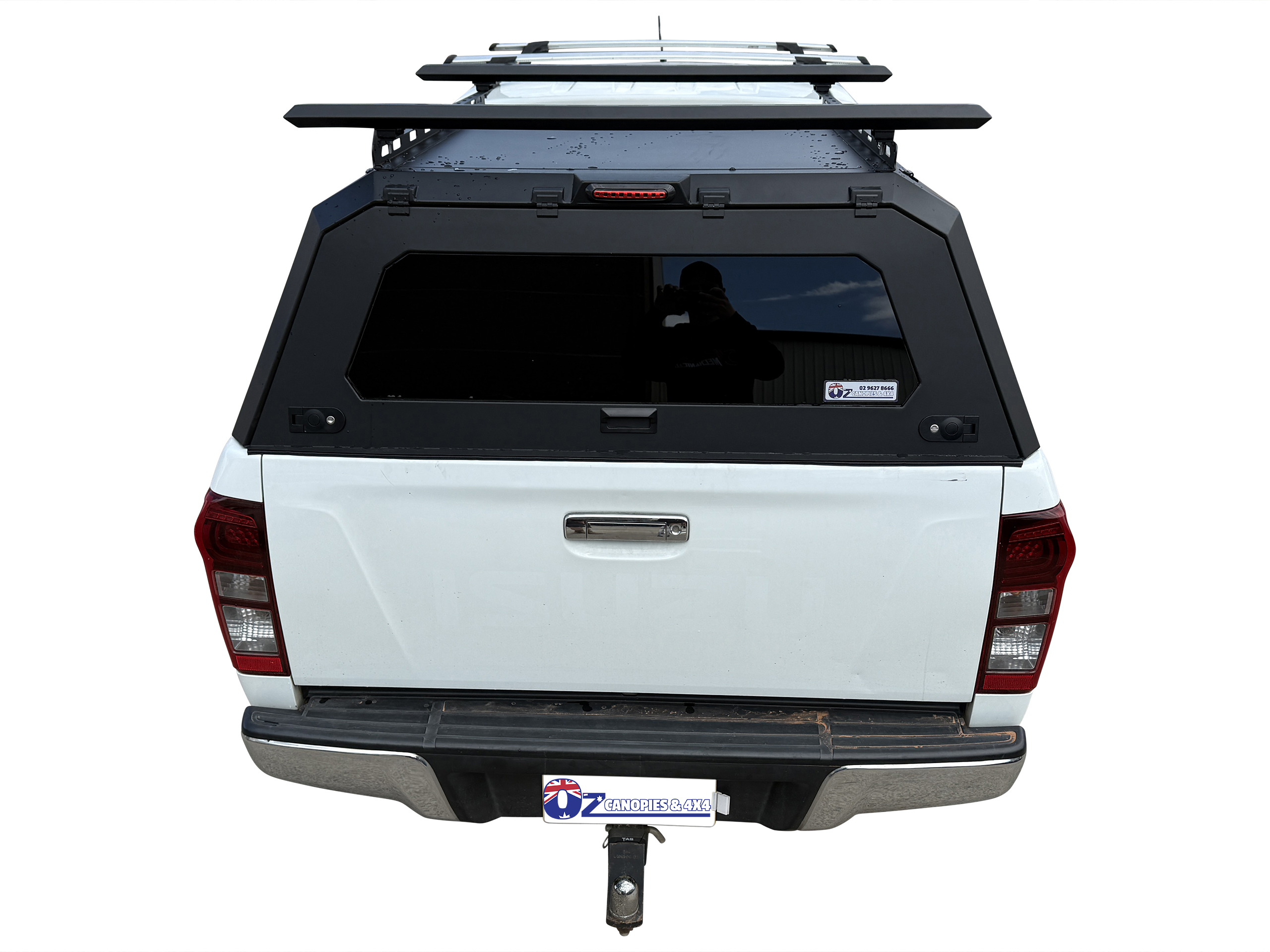 Isuzu Dmax TF 2012 to 08/2020 Heavy Duty Steel Black Canopy