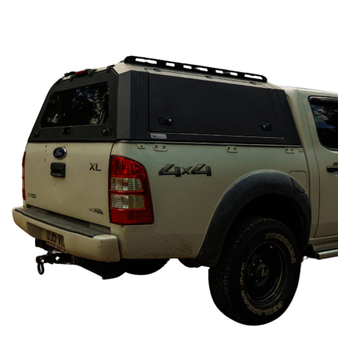 Ford Ranger PJ PK 2006 to 2011 Heavy Duty Steel Black Canopy
