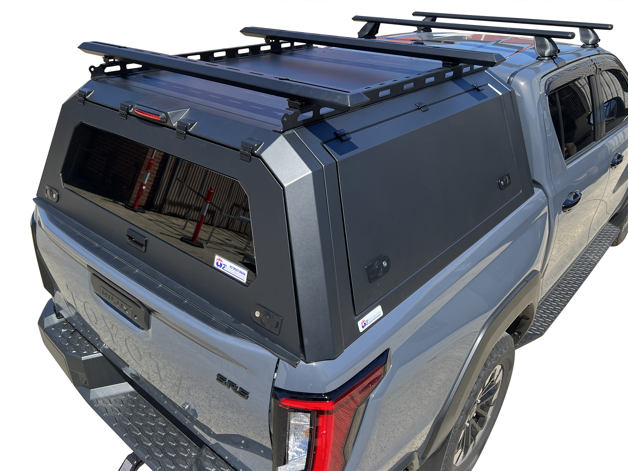 Toyota Hilux Next-Gen N90 12/2025 to Current SR SR5 Heavy Duty Aluminium Black Canopy