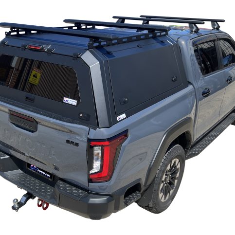 Toyota Hilux Next-Gen N90 12/2025 to Current SR SR5 Heavy Duty Steel Black Canopy