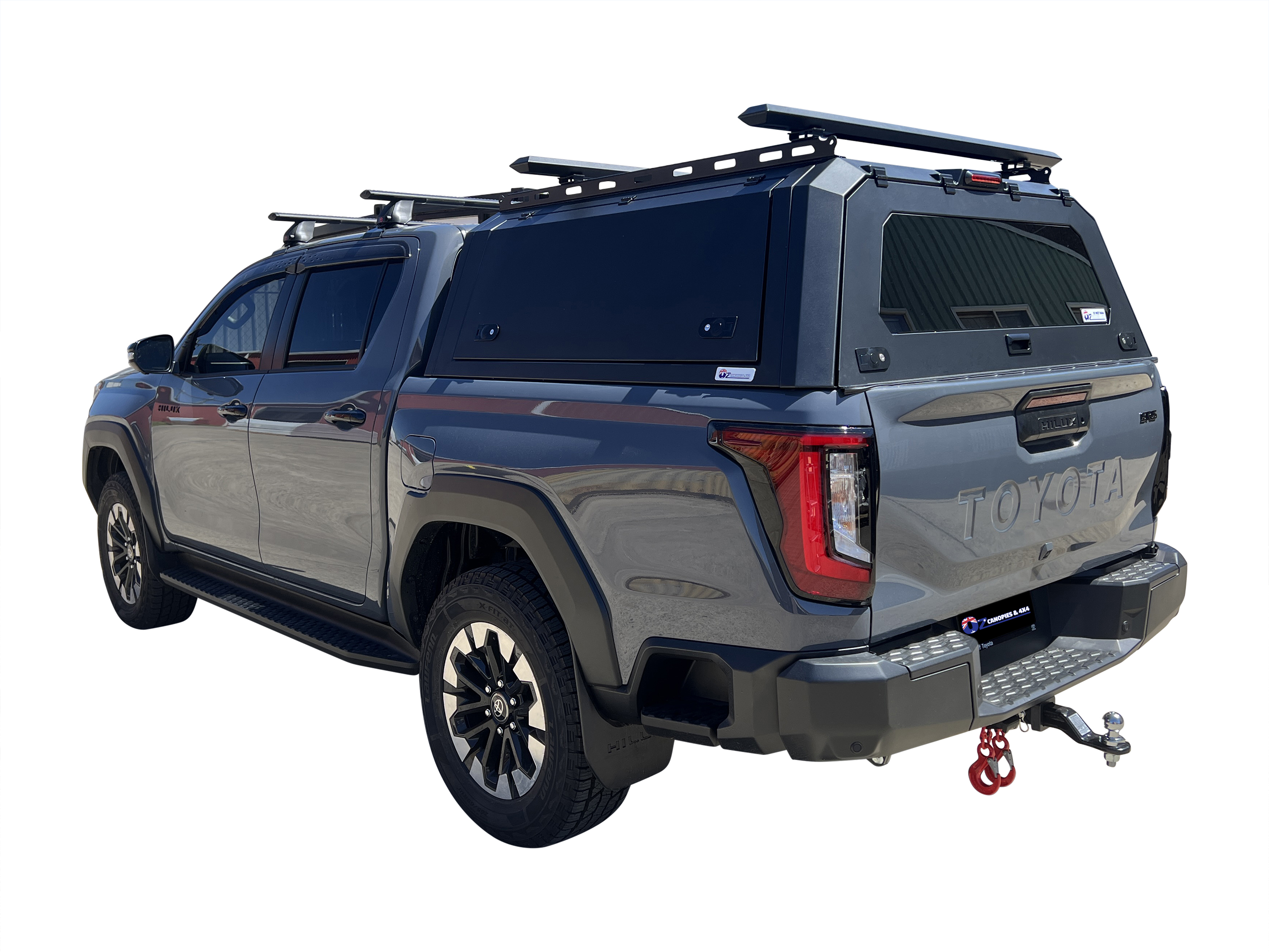 Toyota Hilux Next-Gen N90 12/2025 to Current SR SR5 Heavy Duty Aluminium Black Canopy