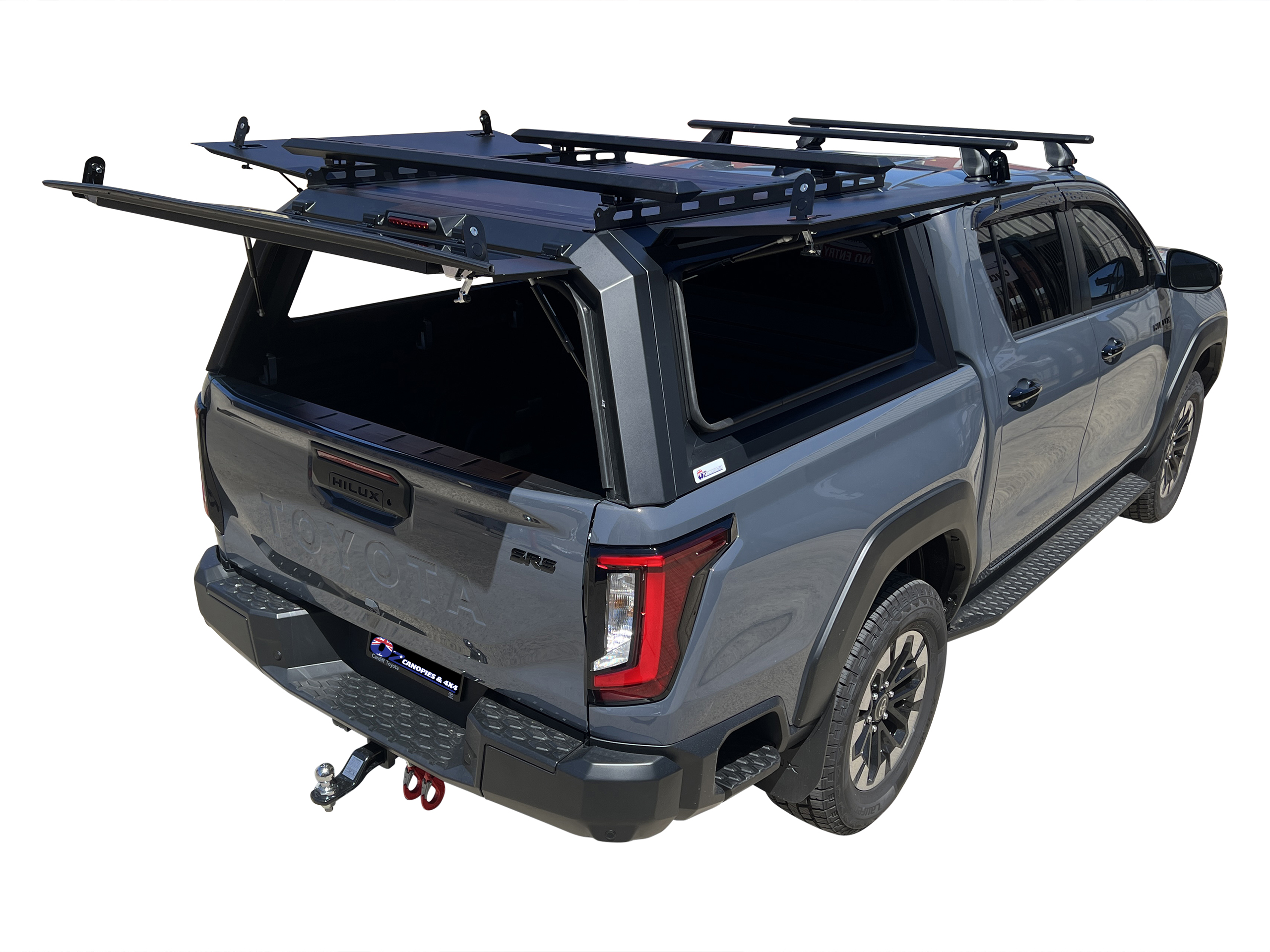 Toyota Hilux Next-Gen N90 12/2025 to Current SR SR5 Heavy Duty Aluminium Black Canopy
