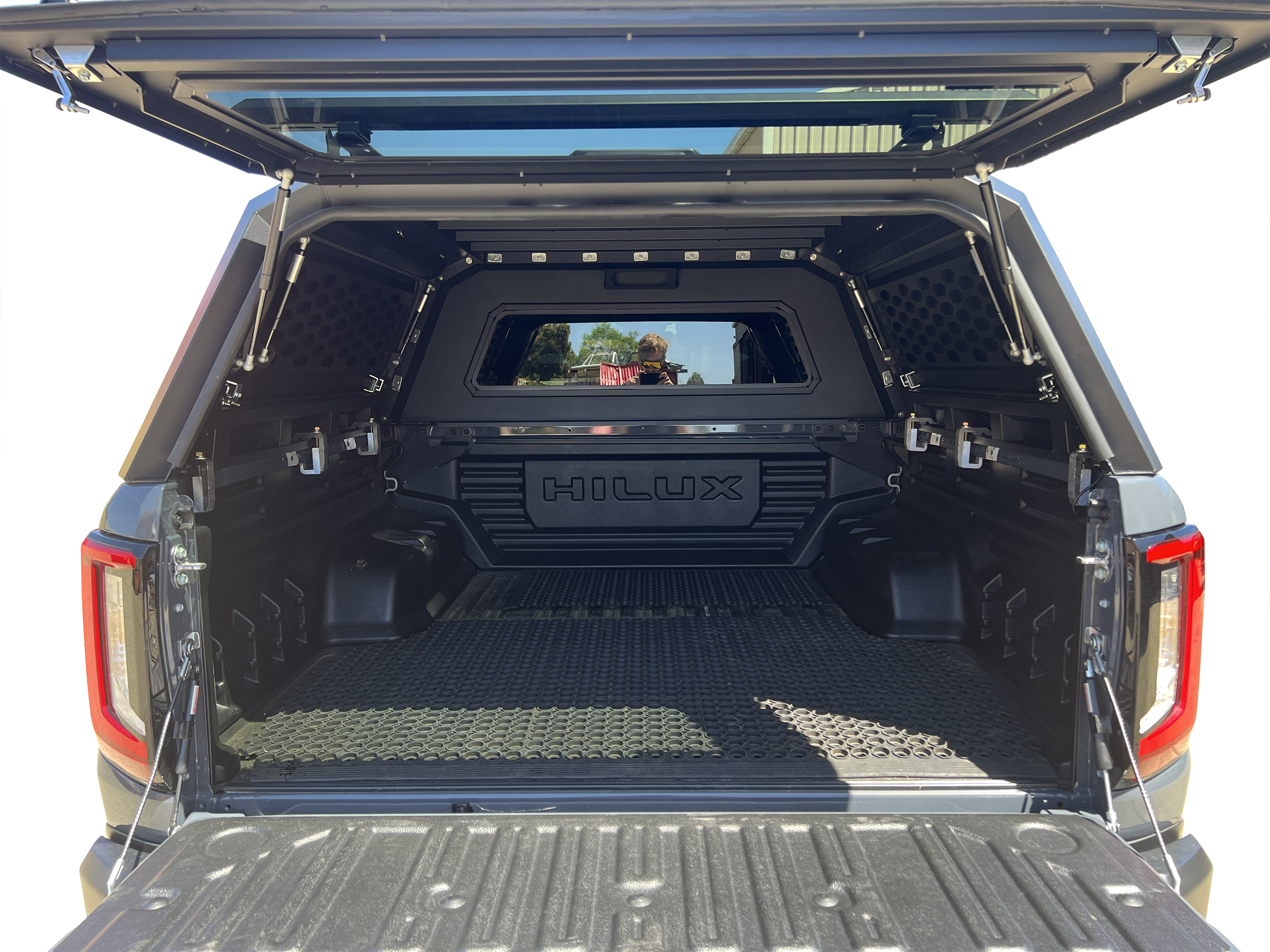 Toyota Hilux Next-Gen N90 12/2025 to Current SR SR5 Heavy Duty Aluminium Black Canopy