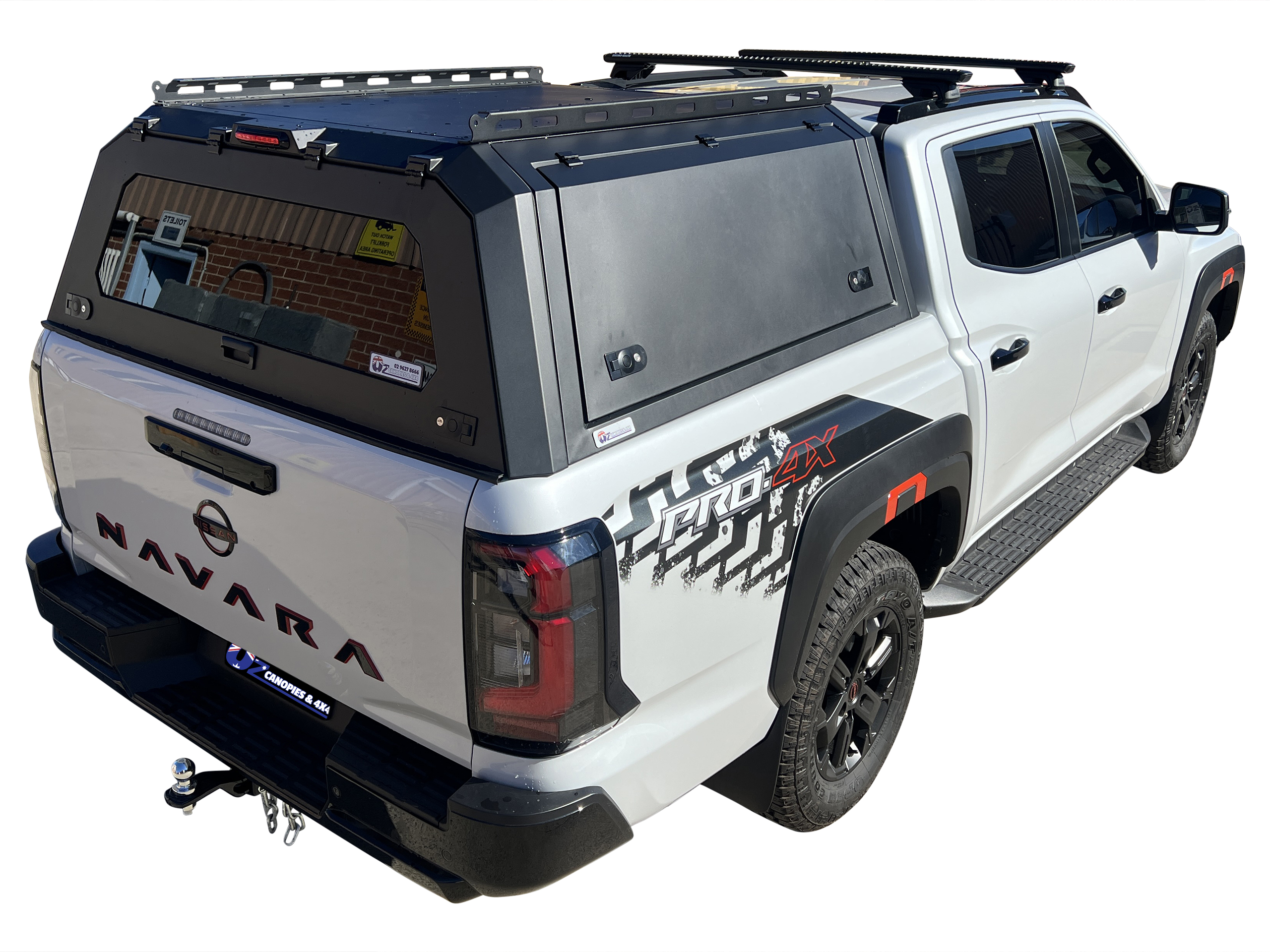 Nissan Navara D27 2026 on Heavy Duty Aluminium Black Canopy