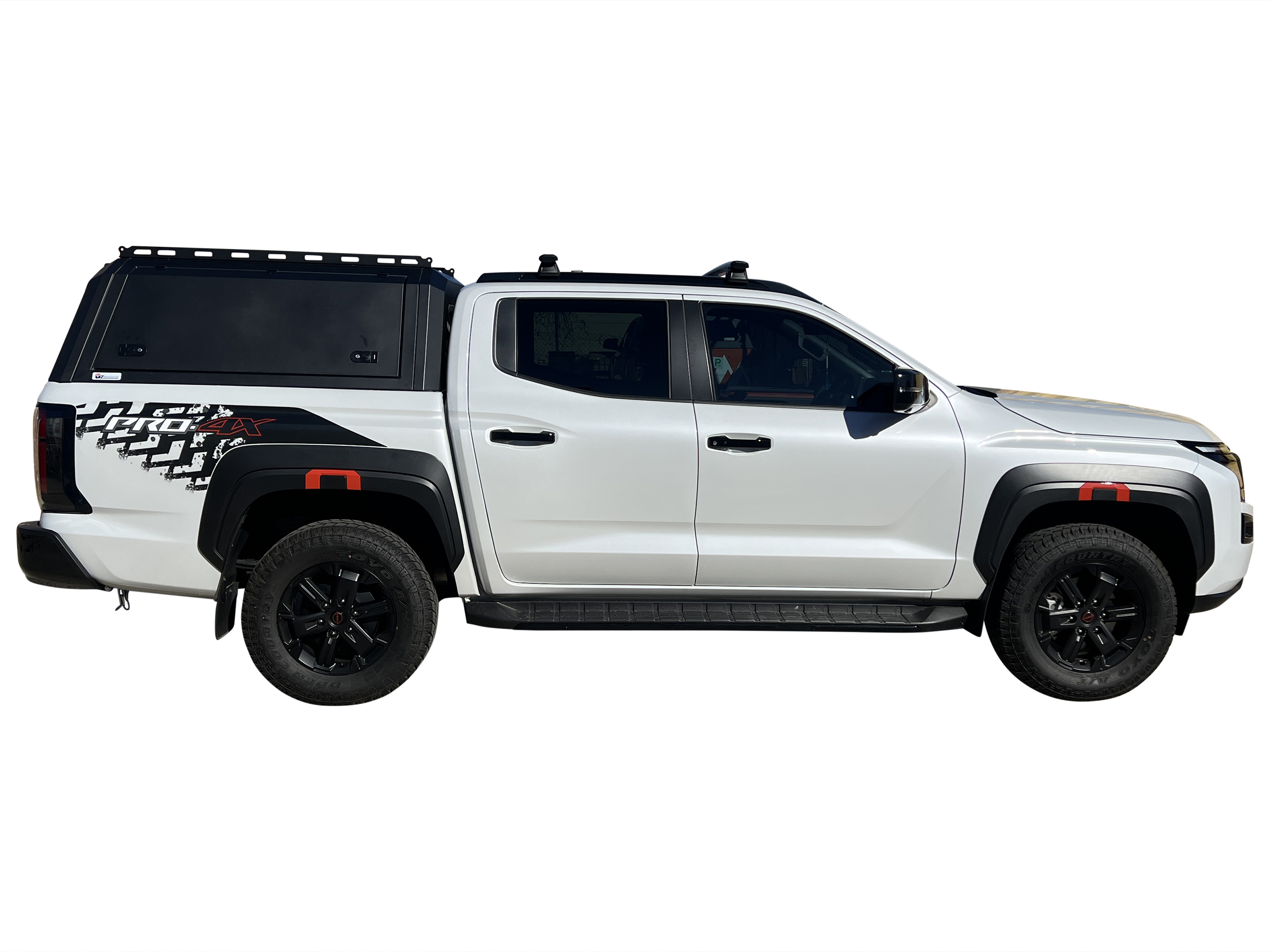 Nissan Navara D27 2026 on Heavy Duty Aluminium Black Canopy