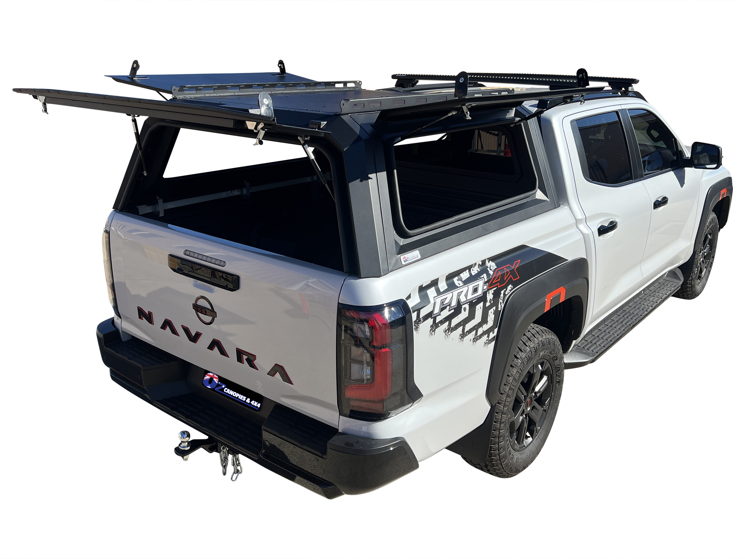 Nissan Navara D27 2026 on Heavy Duty Aluminium Black Canopy