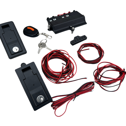 Central Locking Kit for Oz Canopies & 4x4 Aluminium Hard Lid