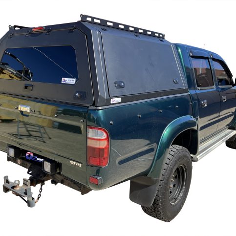 Toyota Hilux N60 1997 to 2005 SR SR5 Heavy Duty Steel Black Canopy