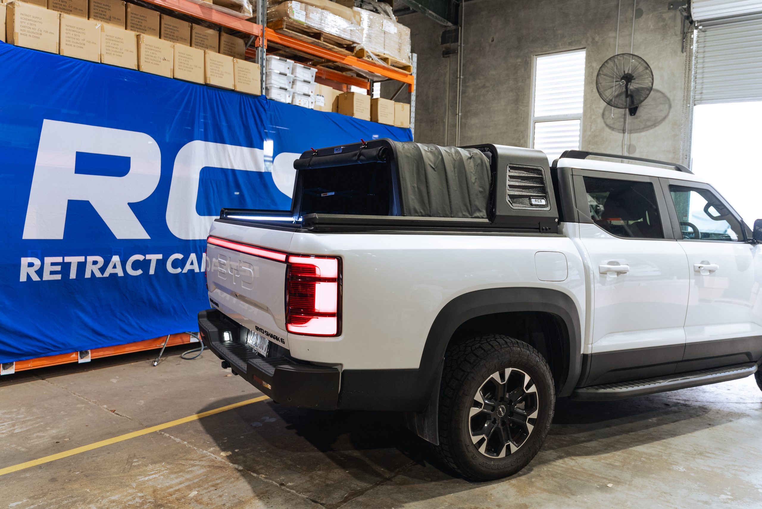 RCS Retractable Canopy to Suit Dual Cab Australian Utes