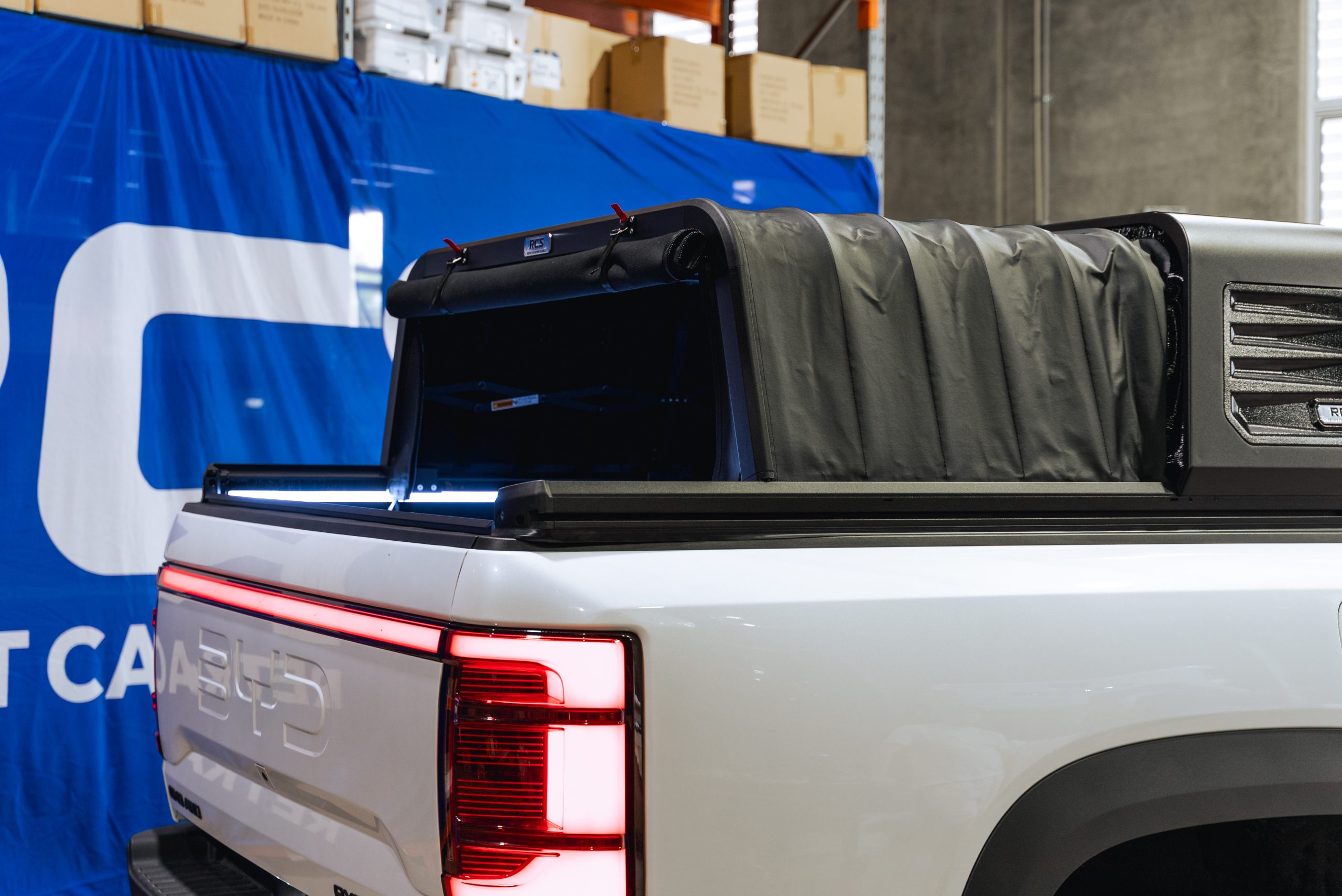 RCS Retractable Canopy to Suit Dual Cab Australian Utes