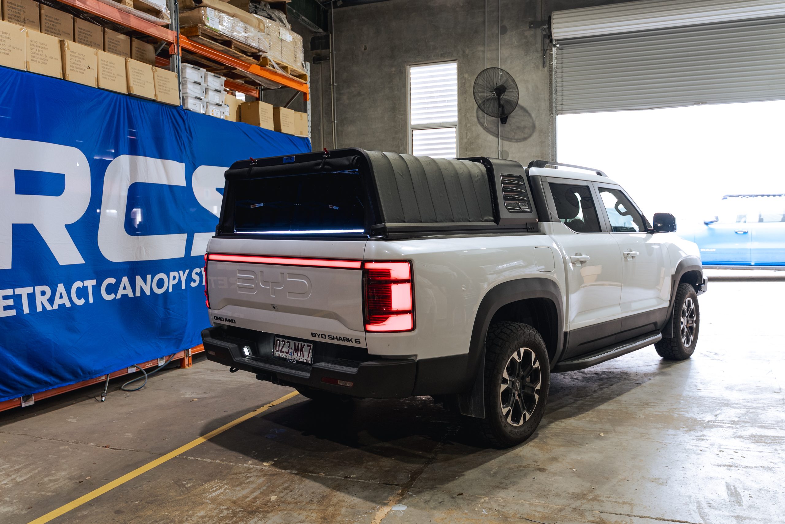 RCS Retractable Canopy to Suit Dual Cab Australian Utes