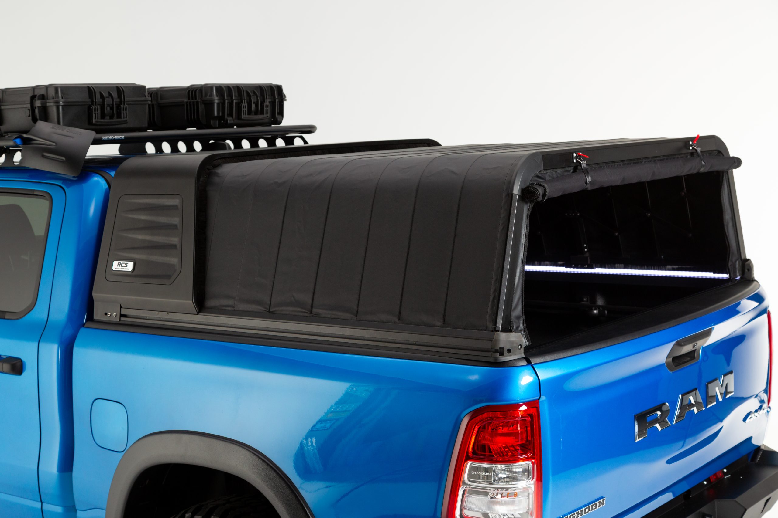 RCS Retractable Canopy to Suit Dual Cab Large American Utes