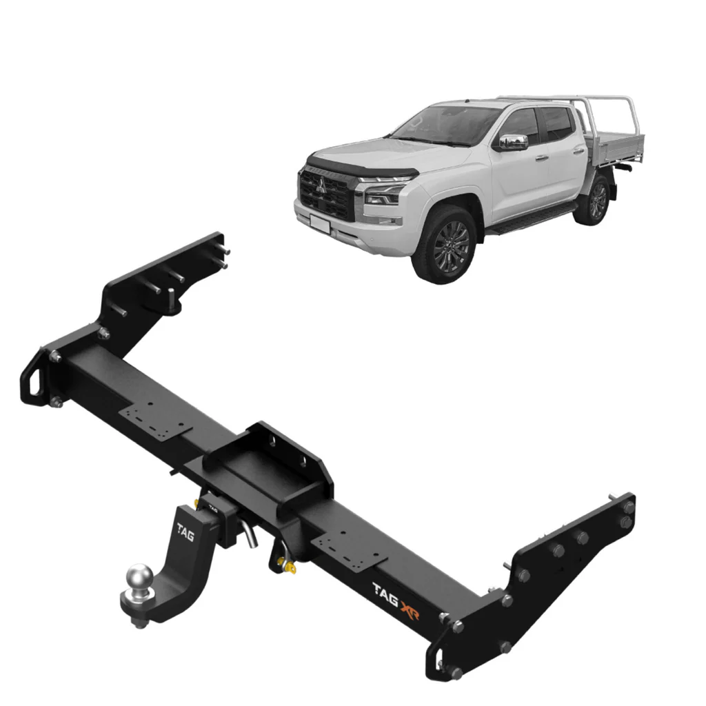 TAG 4×4 Recovery Towbar for Mitsubishi Triton MV Cab Chassis (2024 – on) – No Bumper