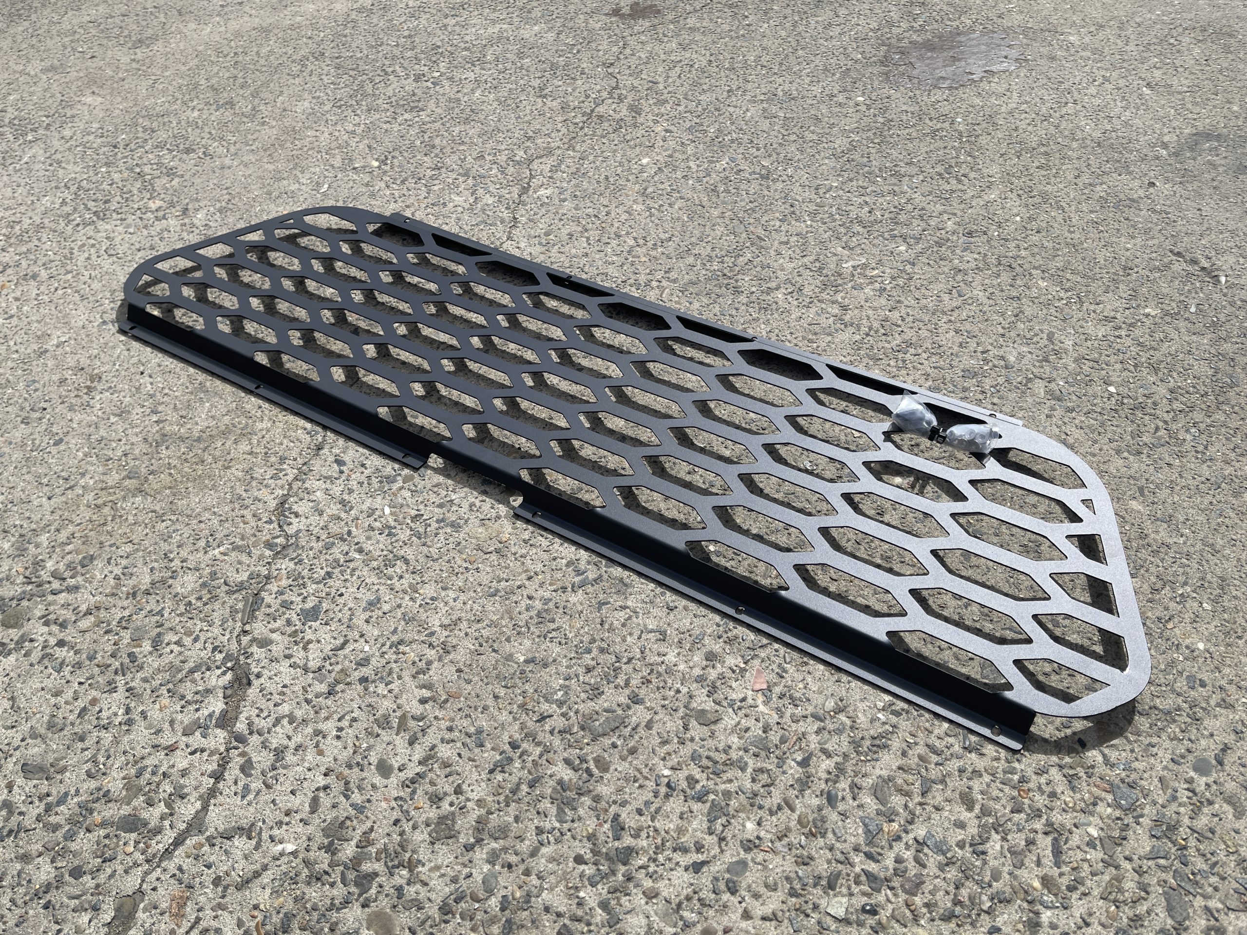 Security Mesh for Steel Canopy Rear Door