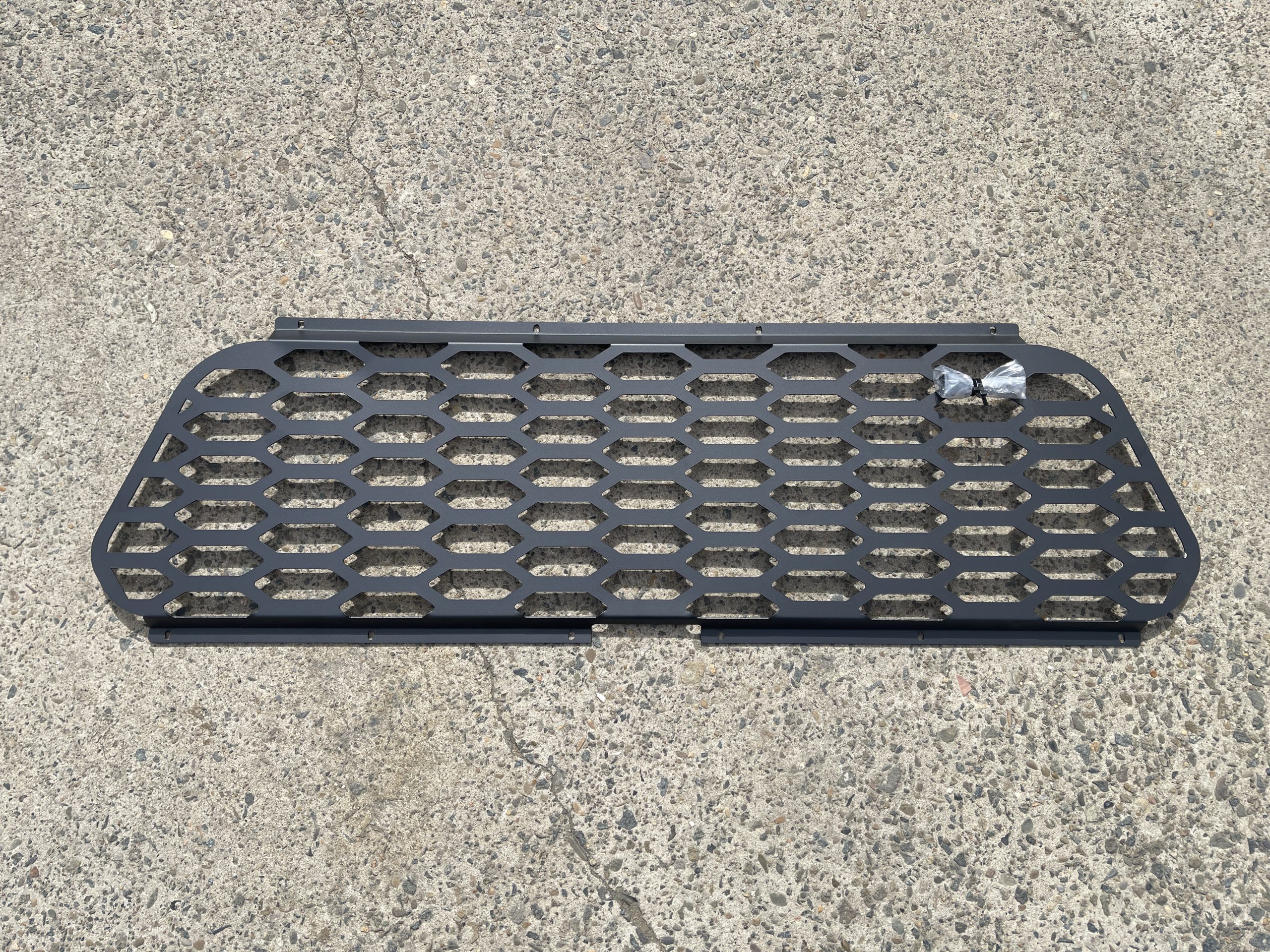 Security Mesh for Steel Canopy Rear Door